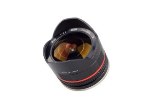 Samyang 8mm F2.8 (APS-C) -Samsung NX, Musta