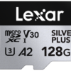 Lexar microSDXC Silver Plus 1066x UHS-I/U3/A2/4K R205/W150 (V30) 128GB