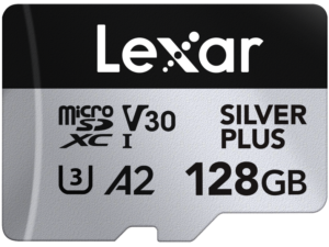 Lexar microSDXC Silver Plus 1066x UHS-I/U3/A2/4K R205/W150 (V30) 128GB