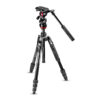 MANFROTTO Jalustakit Video Befree Advanced Live Twist Alu Musta