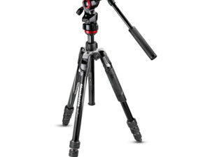 MANFROTTO Jalustakit Video Befree Advanced Live Twist Alu Musta