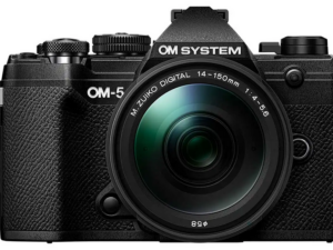 OM SYSTEM OM-5 runko, musta