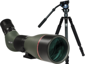 Focus Optimum 20-60x85 ED kit with Sirui R2004+VH10