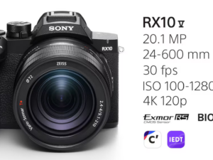 SONY RX10 V Premium 25x High-zoom Camera